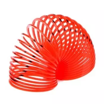 Пружинка - радуга «Смайлики», d=3 см, в шоубоксе, МИКС