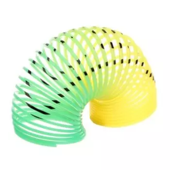 Пружинка - радуга «Тачка», d=3 см, в шоубоксе, МИКС