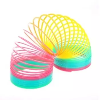 Пружинка - радуга «Весёлая пружинка», d=8 см, в шоубоксе