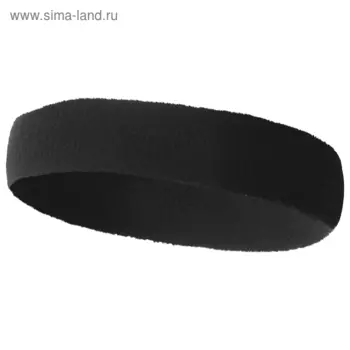 Повязка на голову ONLYTOP, 17х5,5 см, цвет чёрный