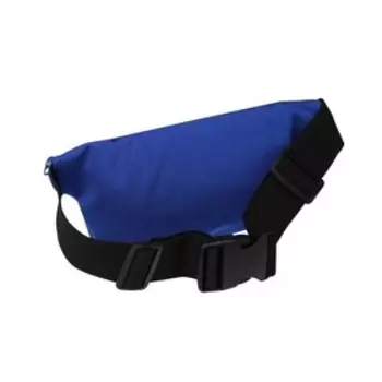 Спортивная сумка чехол на пояс Luazon, управление телефоном, отсек на молнии, синяя