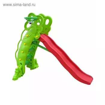 Спортивно-игровой комплекс: горка «Каскад + баскетбольное кольцо