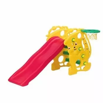 Спортивно-игровой комплекс: горка «Саксофон»+ баскетбольное кольцо