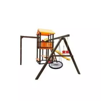 Спортивно-игровой комплекс Perfetto sport Bari-6 + качели «Паутина»