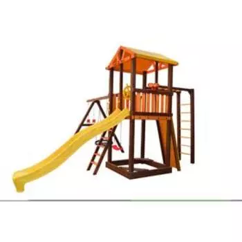 Спортивно-игровой комплекс Perfetto sport Pitigliano-7 + качели «Паутина»