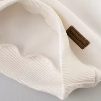 Костюм детский спортивный KinDerLitto «Оверсайз», 2 предмета: худи, штаны, рост 86-92 см, цвет сахар