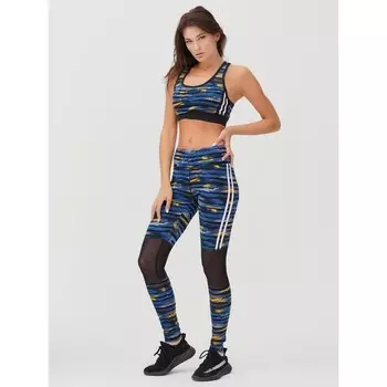 Спортивный костюм женский, размер 44-46, цвет синий