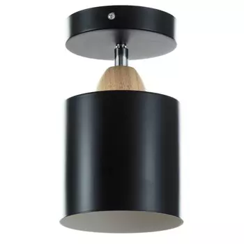 Спот «Айварс» Е27 40 Вт черный 131318 см