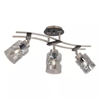 Спот Citilux «Мерида» CL142135, 58х14,5 см, 3х75Вт, E27, цвет серый