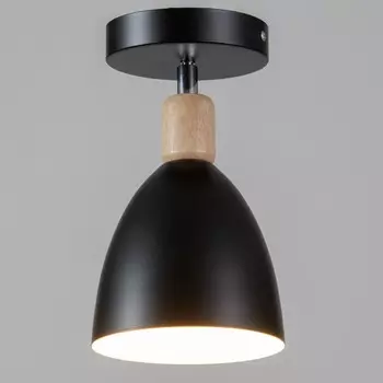 Спот «Дан» Е27 40 Вт черный 141424 см