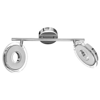 Спот "Fascio" 2x4,5W LED хром 16x33x10 см