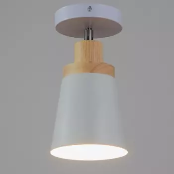 Спот "Гуди" Е27 40Вт белый 15х15х28 см