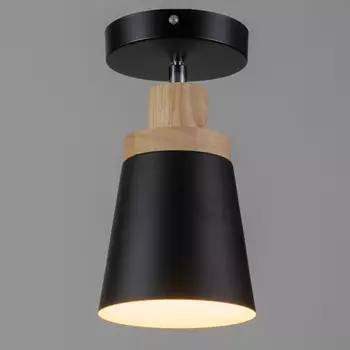 Спот «Гуди» Е27 40 Вт черный 151528 см