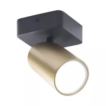 Спот Mantra Sal, GU10, 1х10Вт, 80х80х130 мм, цвет чёрный