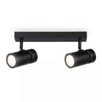 Спот накладной поворотный со сменной лампой Ambrella light, Move, TA13178, GU10, цвет чёрный