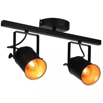 Спот Neider 2xE27 40Вт, размер 56x10,7x31 см, цвет чёрный