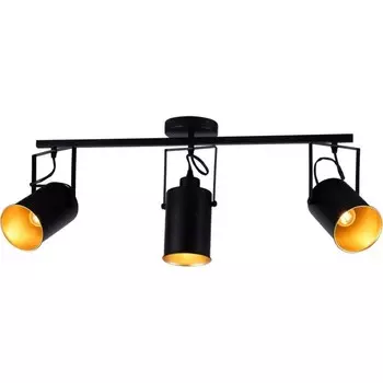 Спот Neider 3xE27 40Вт, размер 70x10,7x31 см, цвет чёрный