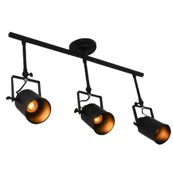 Спот Neider 3xE27 40Вт, размер 78x10,7x53,5 см, цвет чёрный