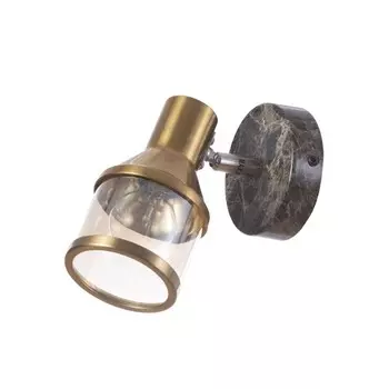 Спот «Никс» 140 Вт E14 Бронза, черный мрамор 101716 см