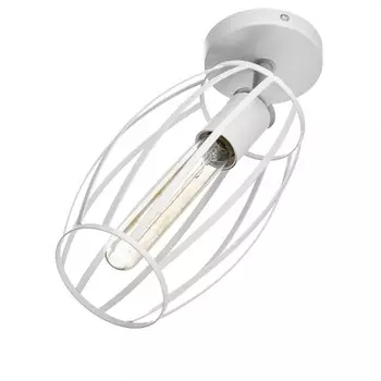 Спот «Овал» Е27 40 Вт белый 1423 см