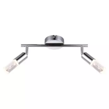 Спот PERU 2x4Вт LED хром 19x30,5см