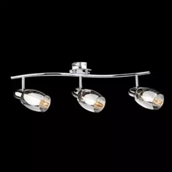 Спот Polaris 3x40Вт Е14, хром 54x18x17 см