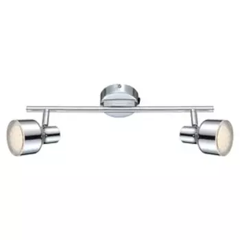 Спот ROIS 2x4Вт LED хром 38x12x14 см
