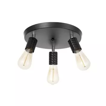 Спот «Скин» 3хЕ27 40 Вт черный 303016 см