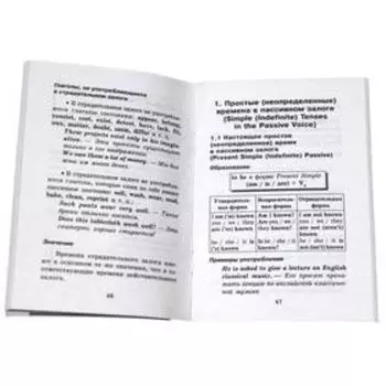 Справочник. Все времена английских глаголов, мини. Угарова Е. В.