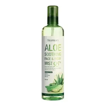 Спрей для лица и тела с алоэ DEOPROCE SOOTHING 410 мл