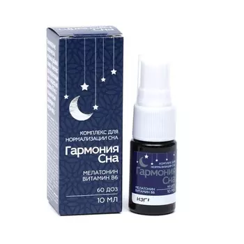 Спрей для нормализации сна "Гармония Сна", 10 мл