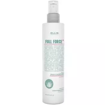 Спрей-кондиционер для увлажнения волос Ollin Professional Full Force, с экстрактом алоэ, 250 мл