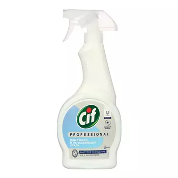 Средство чистящее для стекол и блестящих поверхностей CIF PROF 500 мл