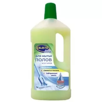 Средство для мытья полов всех типов Celesta, 1л.