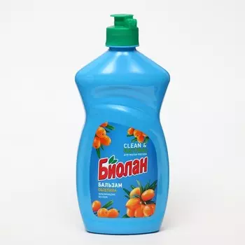 Средство для мытья посуды "Биолан - Облепиха", 450 мл