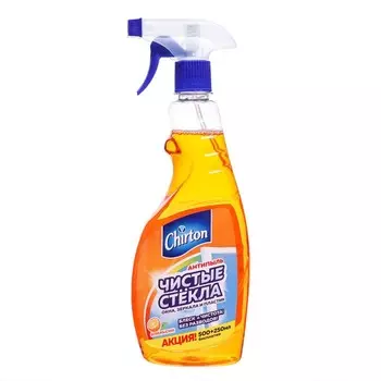 Средство для мытья стекол Chirton "Апельсин", 750 мл