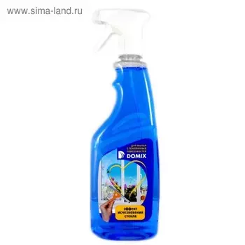 Средство для мытья стекол Domix, эффект исчезновения стекла, 700 мл