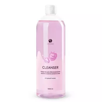 Средство для обезжиривания ногтей и снятия липкого слоя Adricoco «Ягодный микс», 1000 мл