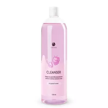 Средство для обезжиривания ногтей и снятия липкого слоя Adricoco «Ягодный микс», 500 мл