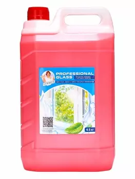 Средство для очистки стекол и зеркал HERMES INDUSTRY аромат Барбариса, концентрат, 4.5 кг