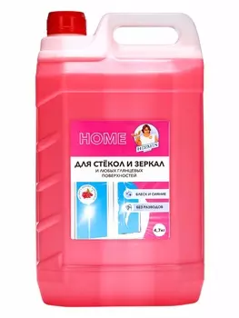 Средство для стекол Hermes Industry GLASS HOME с ароматом барбариса, 4.7 кг