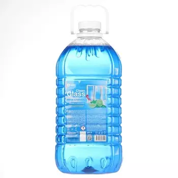 Средство для стекол и зеркал Clean Glass "Голубая лагуна", 5 л