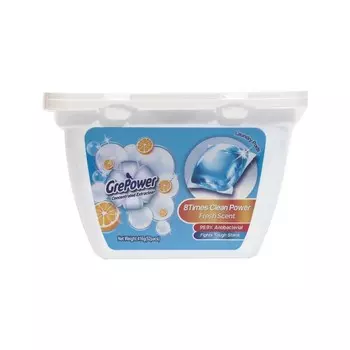 Средство для стирки GrePower Супер-Чистота в растворимых капсулах, 416 гр. 52 шт 1/36