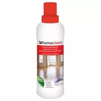 Средство для ухода Homaclean для напольных покрытий концентрированное, 750мл