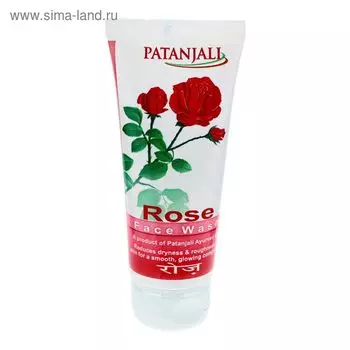 Средство для умывания Patanjali роза, 60 г