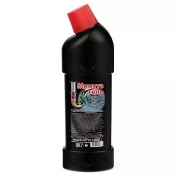 Средство, Гель для прочистки труб "Минута" 1000 г