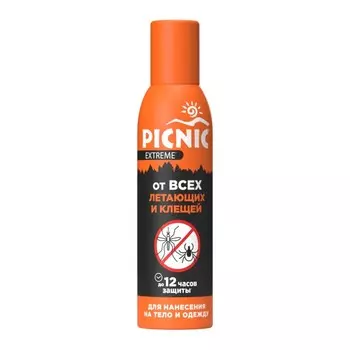 Средство от насекомых Picnic Extreme, 150 мл