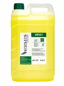 Средство универсальное нейтральное HERMES INDUSTRY для мытья поверхностей, HF01 4.8 кг