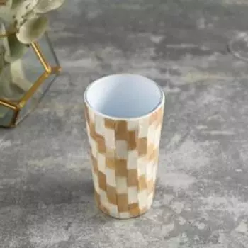 Стакан "Алтыш" 13х7х7 см ракушка