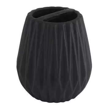 Стакан Axentia Chicago для зубной пасты и зубных щеток с разделителем, 8,5 см